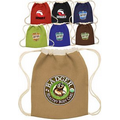 Jute Drawstring Backpacks